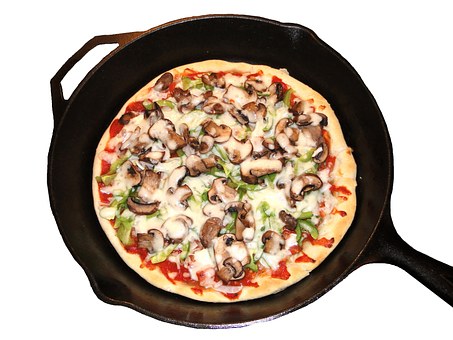 cast iron pizza