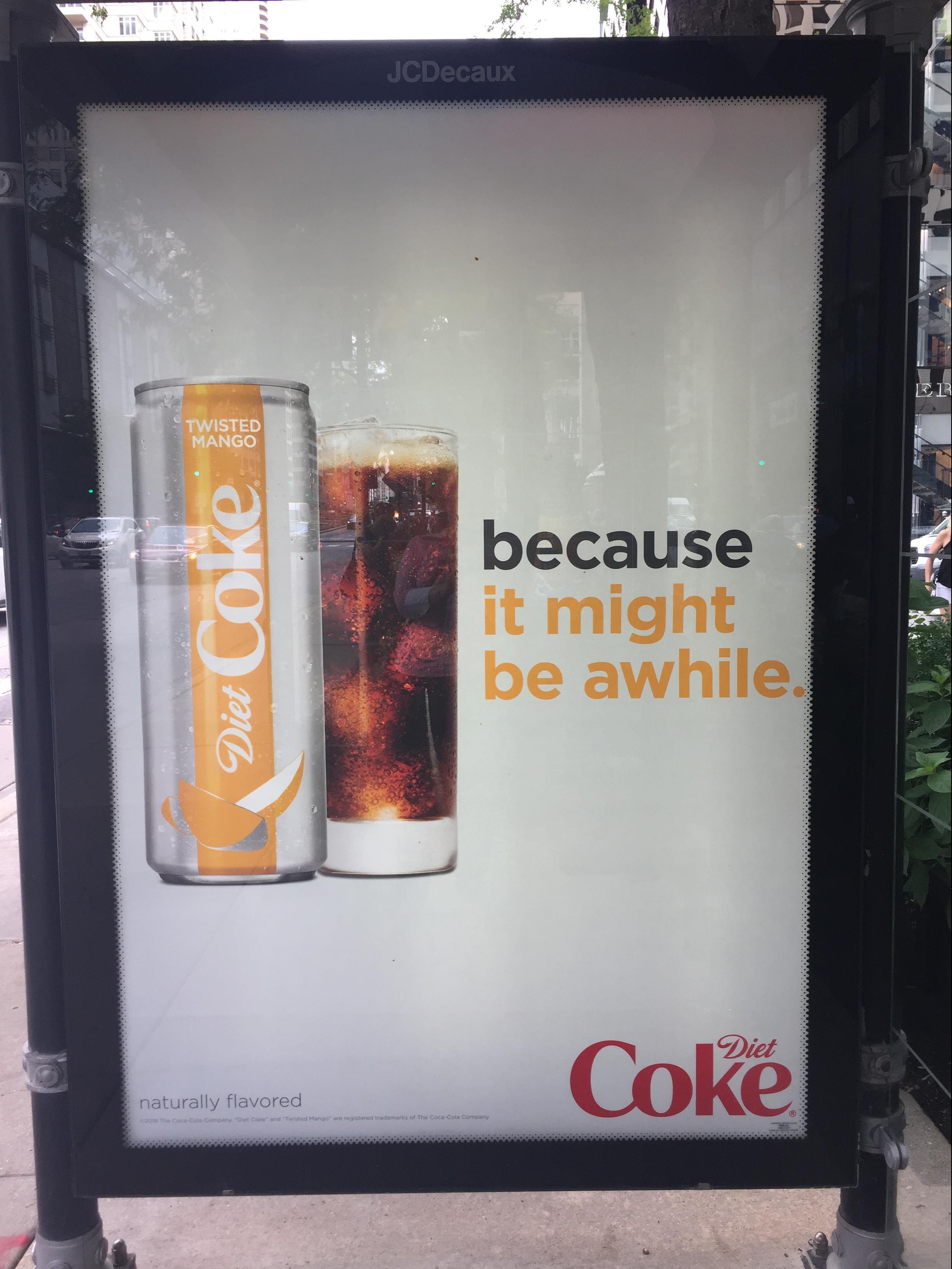 Coke Ad - It might be a while